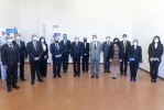 Il Presidente Sergio Mattarella con i componenti della Scuola superiore della magistratura