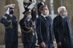 Il Presidente Sergio Mattarella con il Presidente della Repubblica Francese, Emmanuel Macron