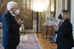 Il Presidente Mattarella riceve Maria Bianca Farina Presidente di Poste Italiane  
