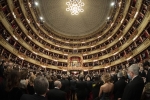 Il Presidente della Repubblica Sergio Mattarella e la Sig.ra Laura,in occasione del “Macbeth”,prima della stagione d’opera e balletto 2021-2022 del Teatro alla Scala
