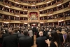 Il Presidente della Repubblica Sergio Mattarella e la Sig.ra Laura,in occasione del “Macbeth”,prima della stagione d’opera e balletto 2021-2022 del Teatro alla Scala
