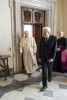 Il Presidente della Repubblica Sergio Mattarella incontra Papa Francesco