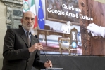 Giovanni Grasso, Consigliere per la stampa e la comunicazione del Presidente della Repubblica, nel corso della presentazione del progetto Google Arts & Culture 