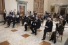 Il Presidente della Repubblica Sergio Mattarella in occasione della cerimonia dell’avvio dei lavori per la nuova Biblioteca di archeologia e storia dell’arte nel Fabbricato San Felice
