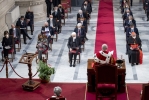 Il Presidente Sergio Mattarella in occasione dell'Assemblea generale della Corte Suprema di Cassazione per l’inaugurazione dell’anno giudiziario 2022 e per la relazione sull’amministrazione della giustizia nell’anno 2021