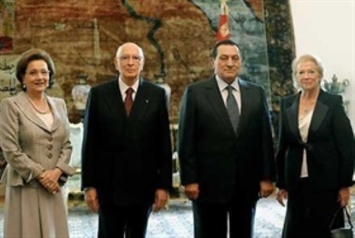 Visita di Stato del Presidente della Repubblica, Giorgio Napolitano, nella Repubblica Araba d'Egitto