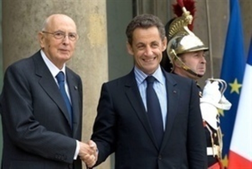 Visita Ufficiale del Presidente della Repubblica Giorgio Napolitano nella Repubblica Francese