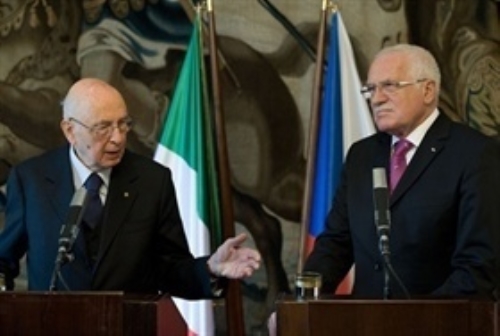 Visita di Stato del Presidente della Repubblica Giorgio Napolitano nella Repubblica Ceca
