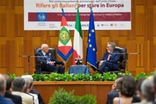 Visita del Presidente della Repubblica Giorgio Napolitano a Palermo 