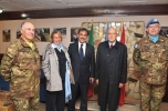 Visita del Presidente della Repubblica Giorgio Napolitano al contingente italiano UNIFIL in Libano