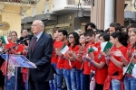 Il Presidente Napolitano durante il suo intervento in occasione del 150° anniversario dello "Sbarco dei Mille"
