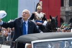  Il Presidente Napolitano in via dei Fori Imperiali 