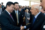 Il Presidente della Repubblica Giorgio Napolitano con Xi Jinping, Vice Presidente della Repubblica Popolare Cinese, 