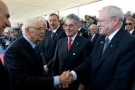 Il Presidente della Repubblica Giorgio Napolitano con Ivan Gasparovic, Presidente della Repubblica Slovacca