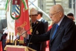 Il Presidente Giorgio Napolitano rivolge il suo indirizzo di saluto 
