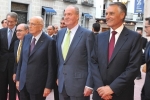 Il Presidente Giorgio Napolitano con SM il Re di Spagna e il Presidente della Repubblica portoghese, Annibal Cavaco Silva 