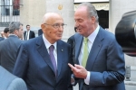 Il Presidente Giorgio Napolitano con SM il Re di Spagna