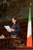 La Presidente della Camera dei deputati, Laura Boldrini, in occasione della celebrazione del "Giorno della memoria"